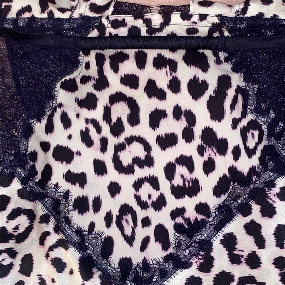 Victoria's Secret Leopard Print Lace Slip Dress - Picture 8 of 8
